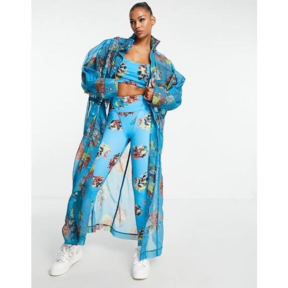 Adidas X IVY PARK Jackets & Blazers - Adidas x Ivy Park Printed Organza Jacket M